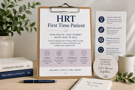 HRT First Time Patient